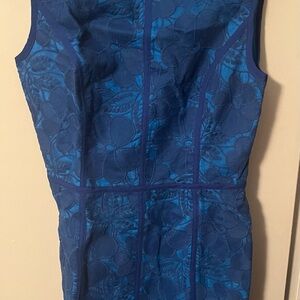 Cynthia Steffe Blue Textured Dress